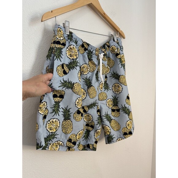 Trunks Surf & Swim Co Men’s Pineapple Hawaiian Print Swim Shorts Size XXL - Picture 2 of 7